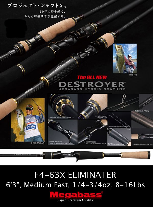 New DESTROYER F4-63X ELIMINATER [Only UPS]